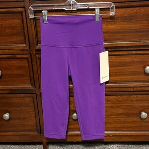 lululemon athletica Vibrant Purple Kids Leggings